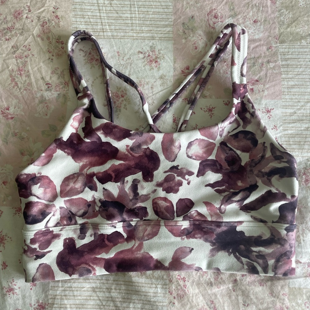 Floral Sports Bra
